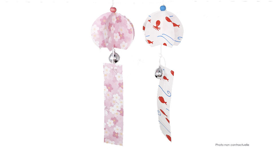 Carillon d’été en origami