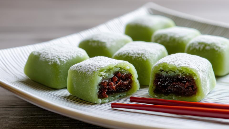 Matcha Daifuku mochi